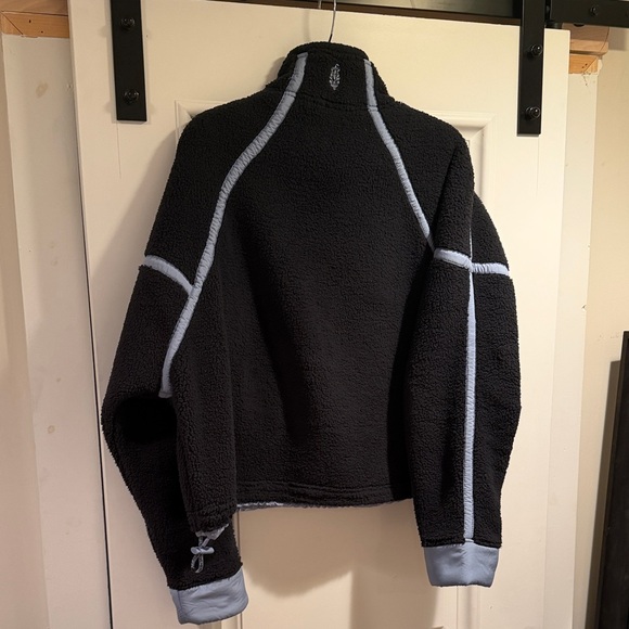 Free People Movement Black Fleece with Light Blue Trim - Picture 3 of 6